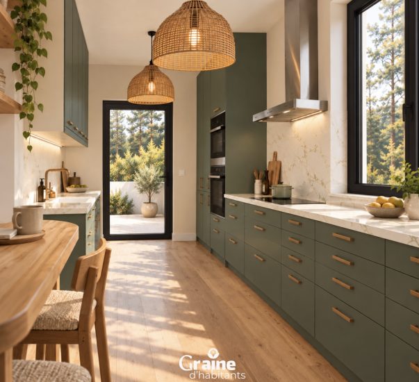 Projet d’extension pour créer une nouvelle cuisine - déplacement porte d’entrée et réaménagement intérieur